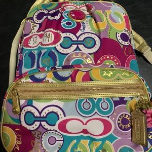 19432 Poppy Signature Coach Backpack